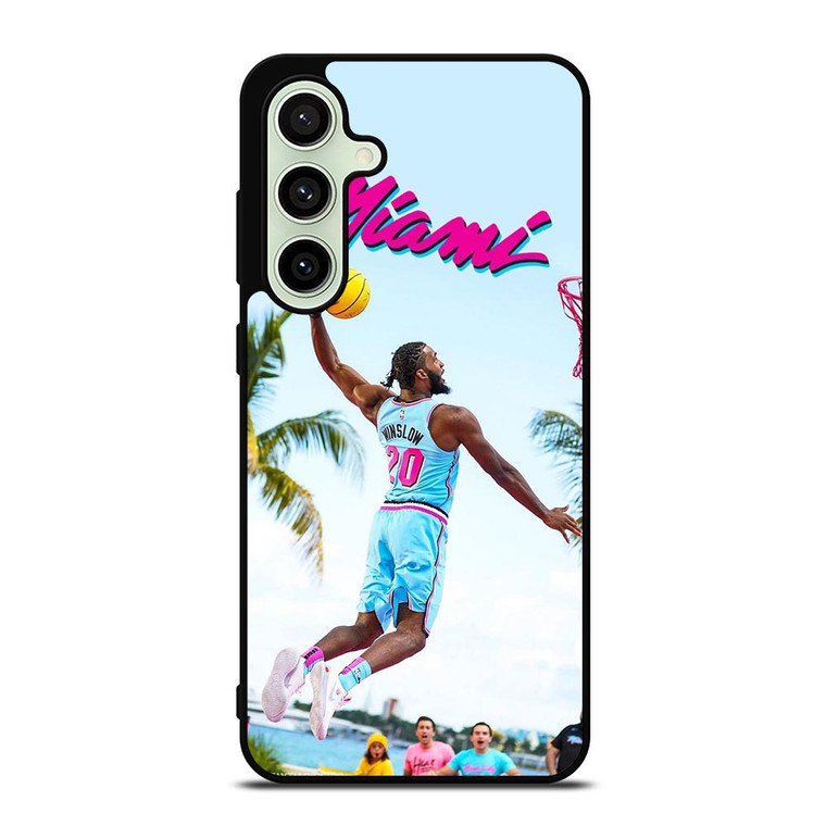 MIAMI HEAT DWYANE WADE DUNK Samsung Galaxy S24 FE Case MIAMI HEAT DWYANE WADE DUNK Samsung Galaxy S24 FE Case