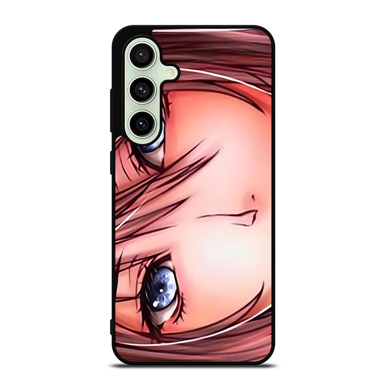 MIKASA ACKERMAN ATTACK ON TITAN FACE Samsung Galaxy S24 FE Case MIKASA ACKERMAN ATTACK ON TITAN FACE Samsung Galaxy S24 FE Case