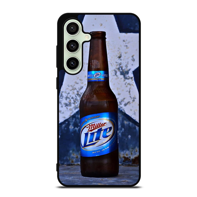 MILLER LITE BOTTLE BEER Samsung Galaxy S24 FE Case MILLER LITE BOTTLE BEER Samsung Galaxy S24 FE Case