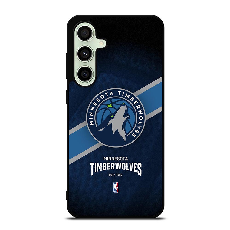 MINNESOTA TIMBERWOLVES NBA TEAM Samsung Galaxy S24 FE Case MINNESOTA TIMBERWOLVES NBA TEAM Samsung Galaxy S24 FE Case