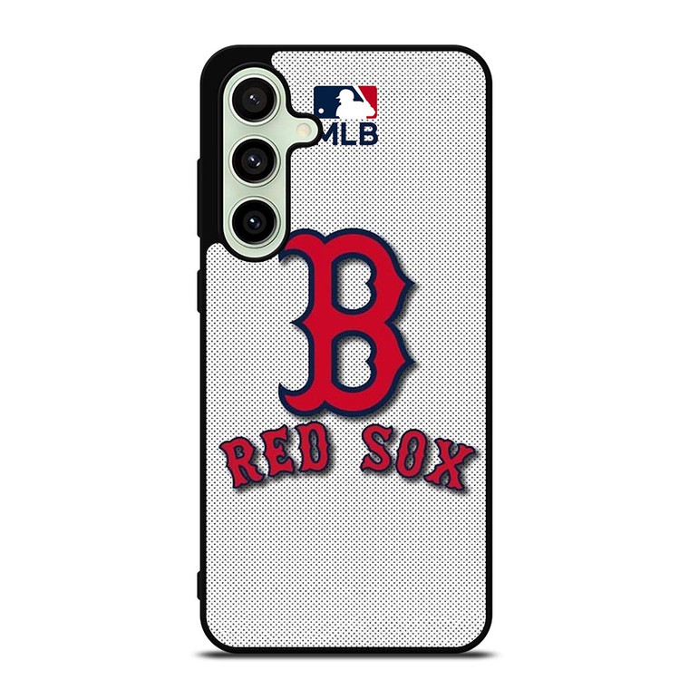 MLB BOSTON RED SOX JERSEY Samsung Galaxy S24 FE Case MLB BOSTON RED SOX JERSEY Samsung Galaxy S24 FE Case