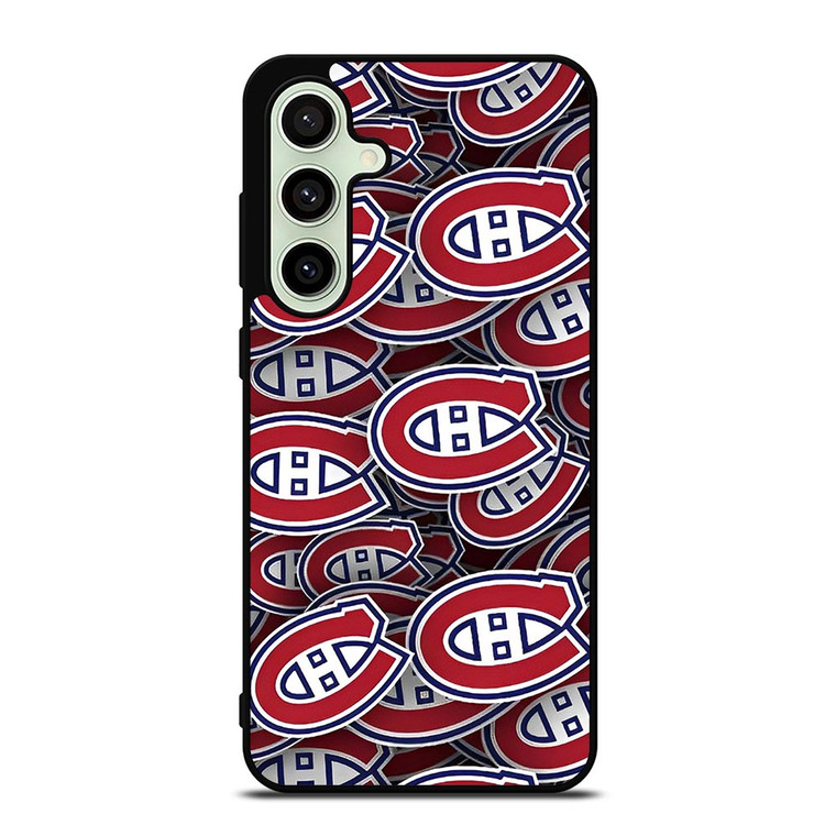 MONTREAL CANADIENS COLLOGUE HOCKEY Samsung Galaxy S24 FE Case MONTREAL CANADIENS COLLOGUE HOCKEY Samsung Galaxy S24 FE Case