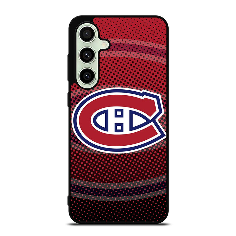MONTREAL CANADIENS HALFTONE LOGO Samsung Galaxy S24 FE Case MONTREAL CANADIENS HALFTONE LOGO Samsung Galaxy S24 FE Case