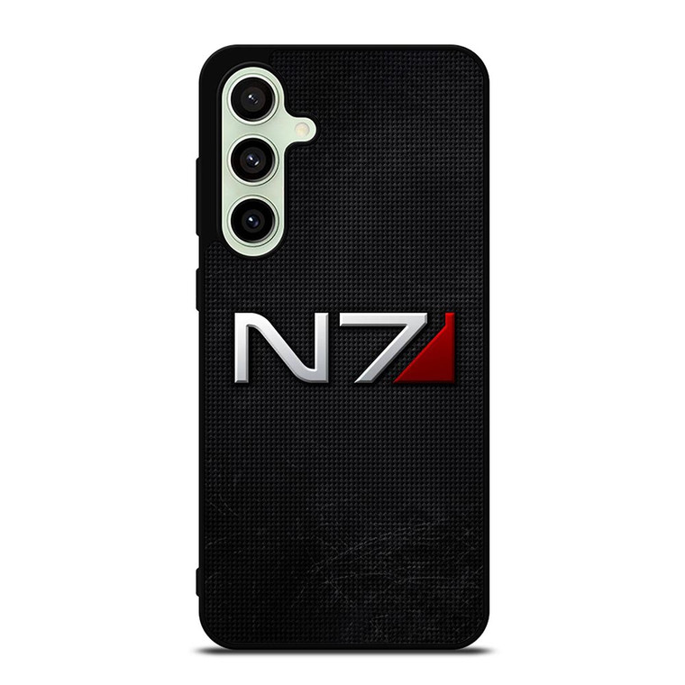 N7 MASS EFFECT PLATE EMBLEM Samsung Galaxy S24 FE Case