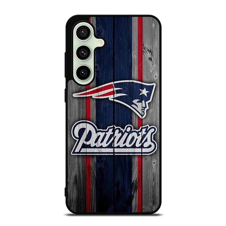 NEW ENGLAND PATRIOTS WOODEN LOGO Samsung Galaxy S24 FE Case NEW ENGLAND PATRIOTS WOODEN LOGO Samsung Galaxy S24 FE Case
