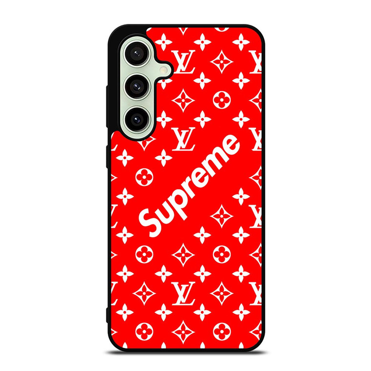 NEW SUPREME RED PATTERN Samsung Galaxy S24 FE Case