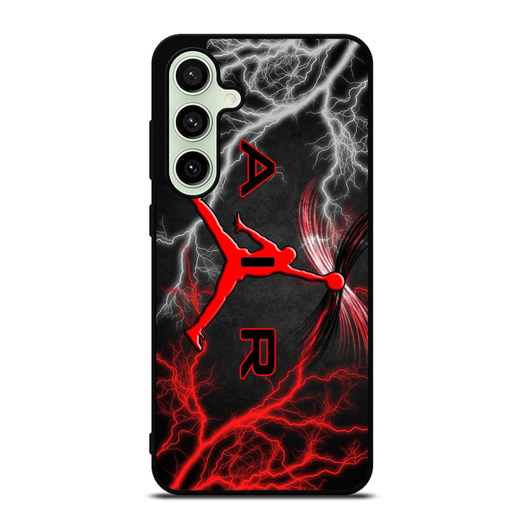 NIKE AIR JORDAN LIGHTNING LOGO Samsung Galaxy S24 FE Case