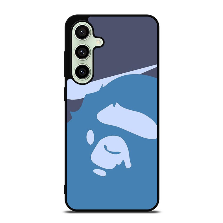 NIKE X BAPE BLUE Samsung Galaxy S24 FE Case NIKE X BAPE BLUE Samsung Galaxy S24 FE Case