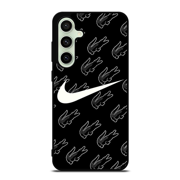 NIKE X LACOSTE PATTERN Samsung Galaxy S24 FE Case NIKE X LACOSTE PATTERN Samsung Galaxy S24 FE Case