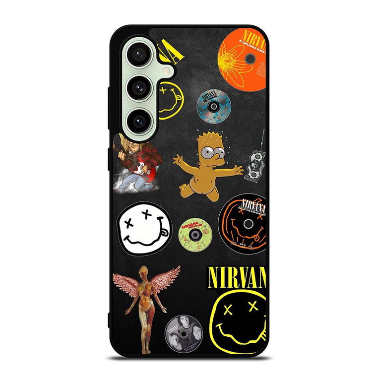 NIRVANA BAND COLLAGE Samsung Galaxy S24 FE Case