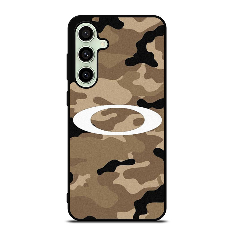 OAKLEY BROWN CAMO WALLPAPER Samsung Galaxy S24 FE Case