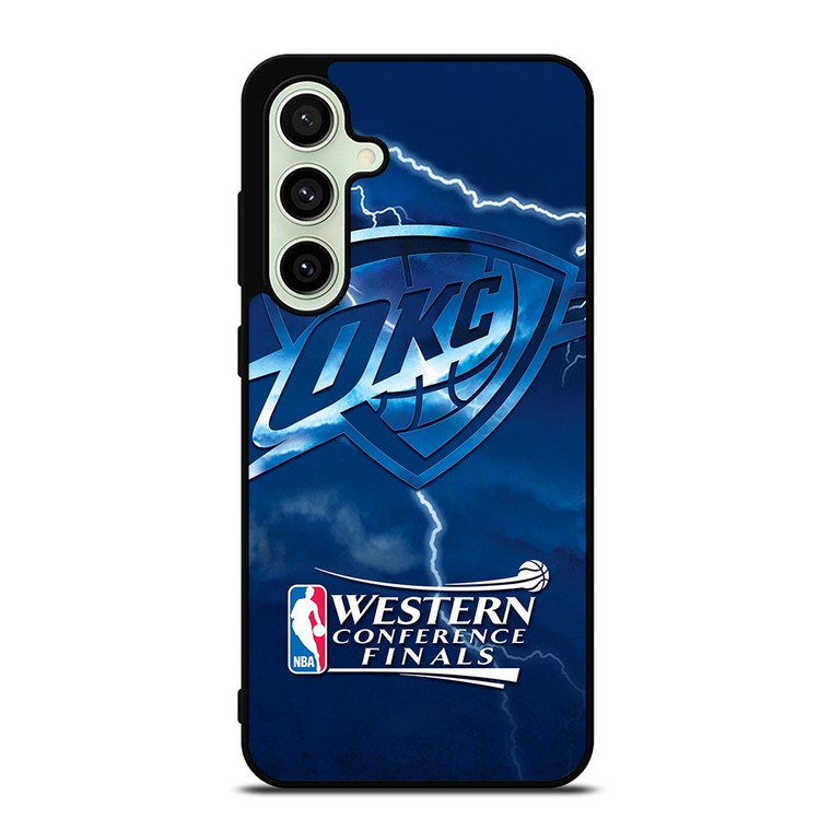 OKLAHOMA CITY THUNDER BASKETBALL Samsung Galaxy S24 FE Case OKLAHOMA CITY THUNDER BASKETBALL Samsung Galaxy S24 FE Case
