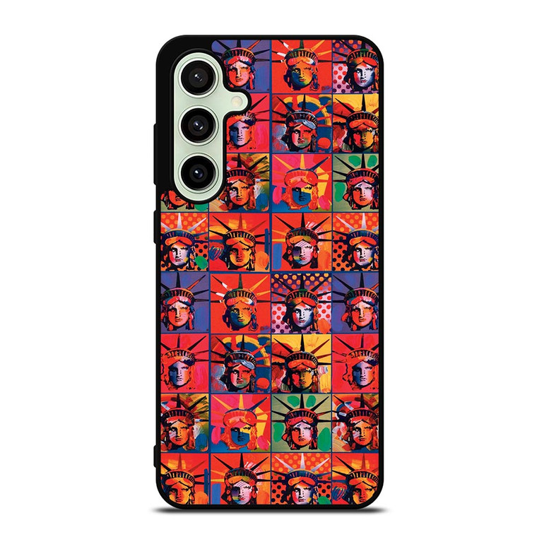 PETER MAX LIBERTY STATUE Samsung Galaxy S24 FE Case PETER MAX LIBERTY STATUE Samsung Galaxy S24 FE Case