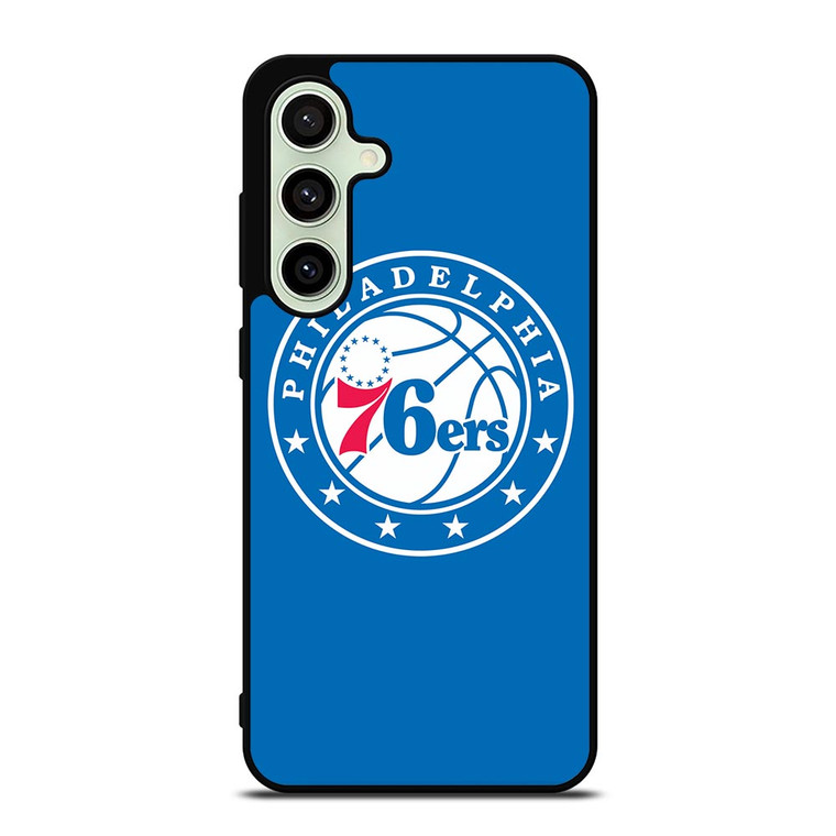 PHILADELPHIA 76ERS LOGO BADGE Samsung Galaxy S24 FE Case