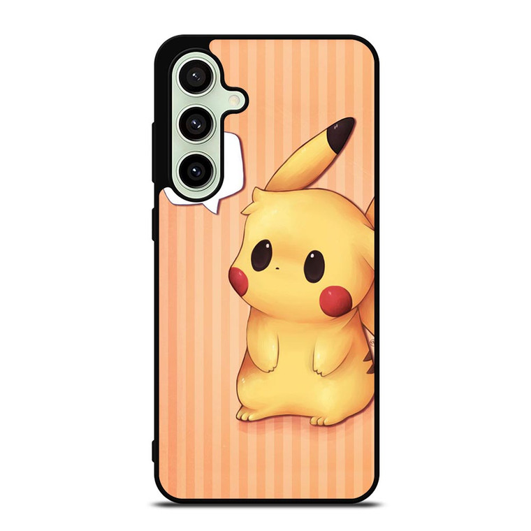 PIKACHU POKEMON LOVE SIGN Samsung Galaxy S24 FE Case