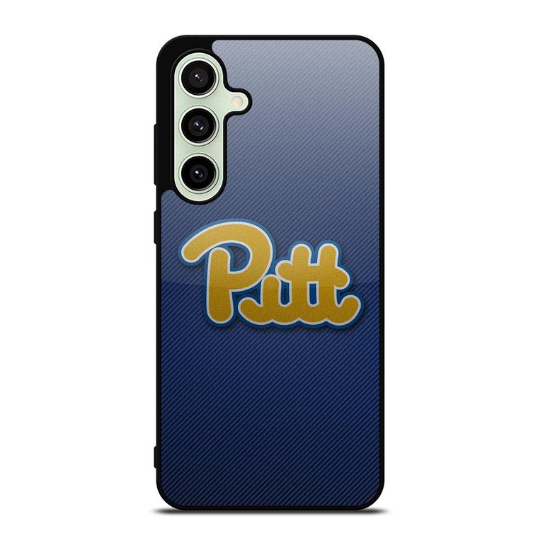 PITTSBURGH PANTHERS FOOTBALL CARBON Samsung Galaxy S24 FE Case