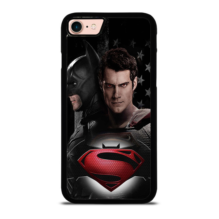 BATMAN VS SUPERMAN FACE iPhone 8 Case