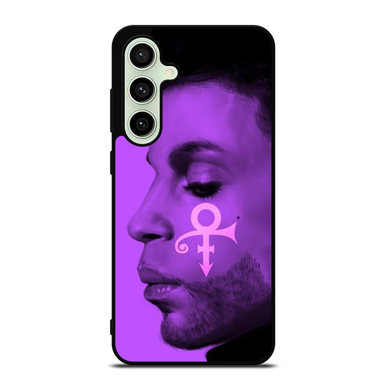 PRINCE PURPLE RAIN FACE Samsung Galaxy S24 FE Case PRINCE PURPLE RAIN FACE Samsung Galaxy S24 FE Case