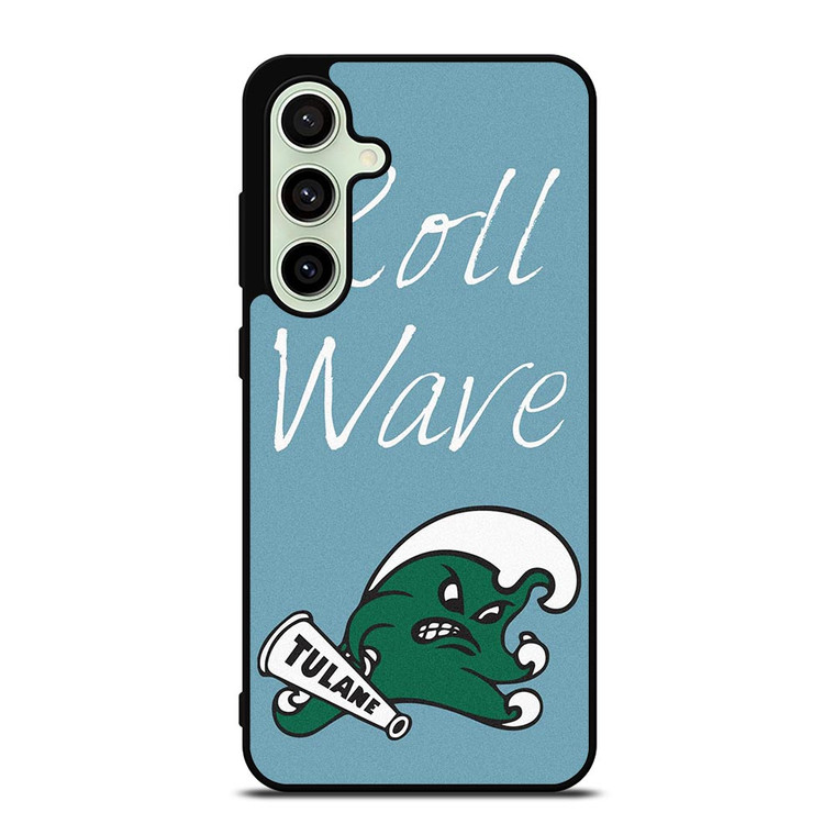 ROLL WAVE TULANE UNIVERSITY Samsung Galaxy S24 FE Case ROLL WAVE TULANE UNIVERSITY Samsung Galaxy S24 FE Case