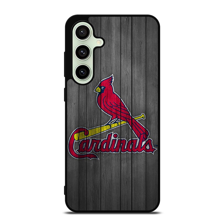 SAINT LOUIS CARDINALS WOODEN ICON Samsung Galaxy S24 FE Case