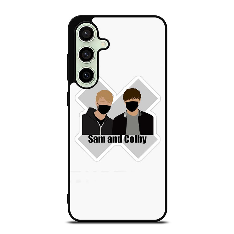 SAM AND COLBY XPLR ARTWORK Samsung Galaxy S24 FE Case SAM AND COLBY XPLR ARTWORK Samsung Galaxy S24 FE Case