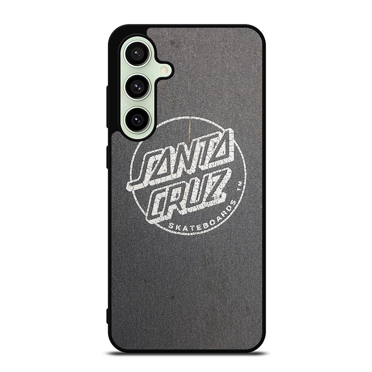 SANTA CRUZ SKATEBOARD LOGO ASPHALT Samsung Galaxy S24 FE Case