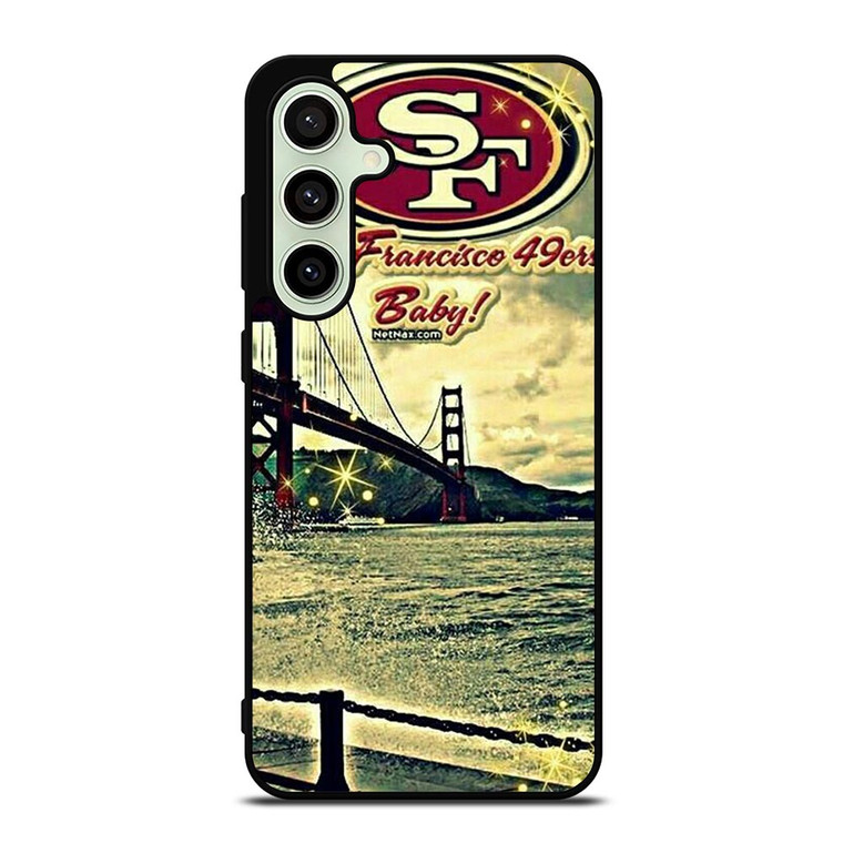 sf49ers SF 49ERS BRIDGE FOOTBALL Samsung Galaxy S24 FE Case