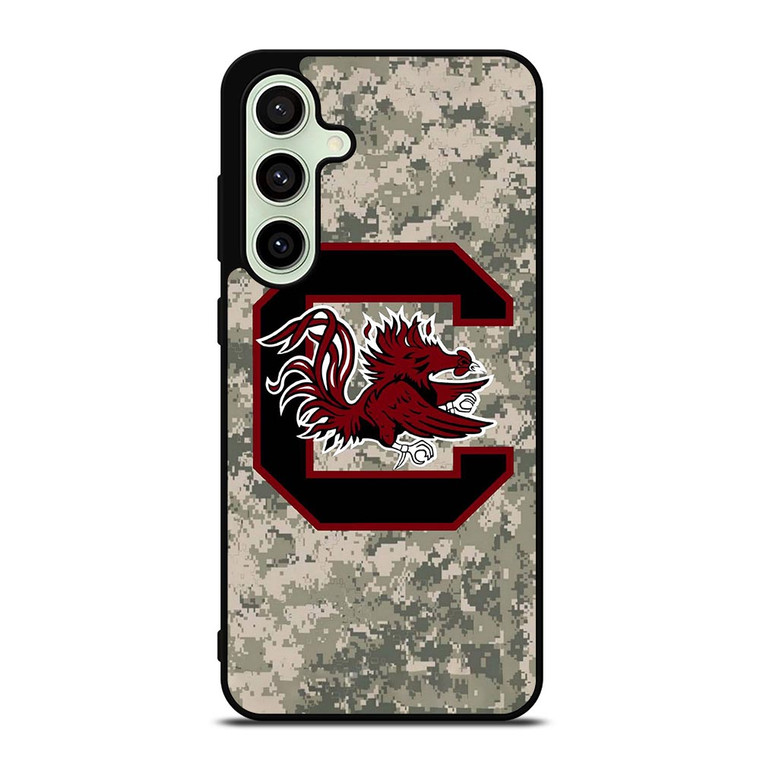 SOUTH CAROLINA GAMECOCKS CAMO LOGO Samsung Galaxy S24 FE Case