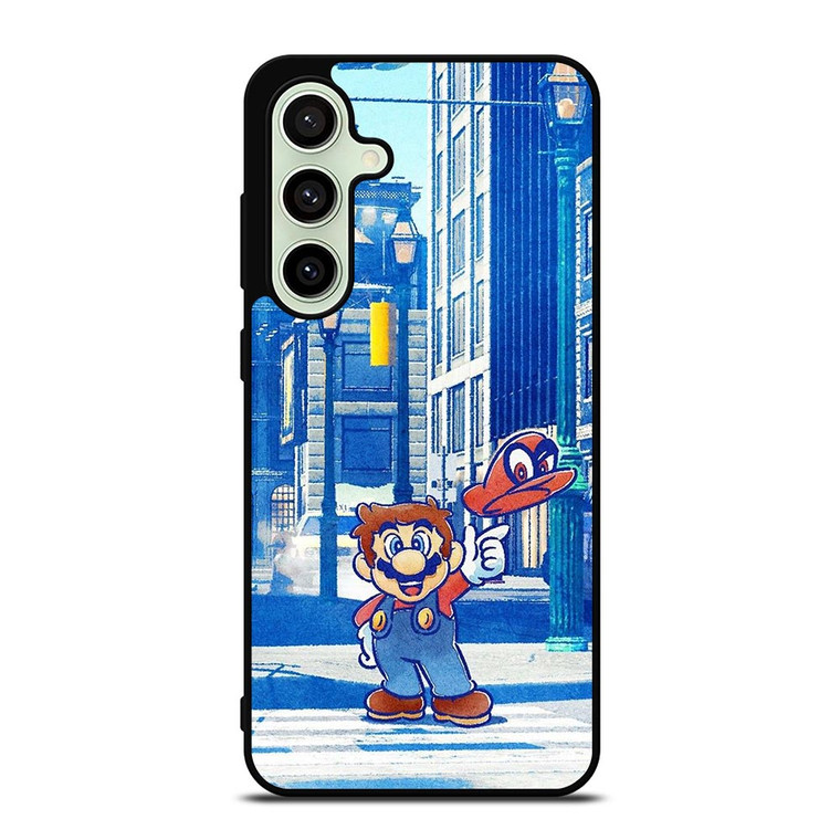 SUPER MARIO ODYSSEY GAME 2 Samsung Galaxy S24 FE Case