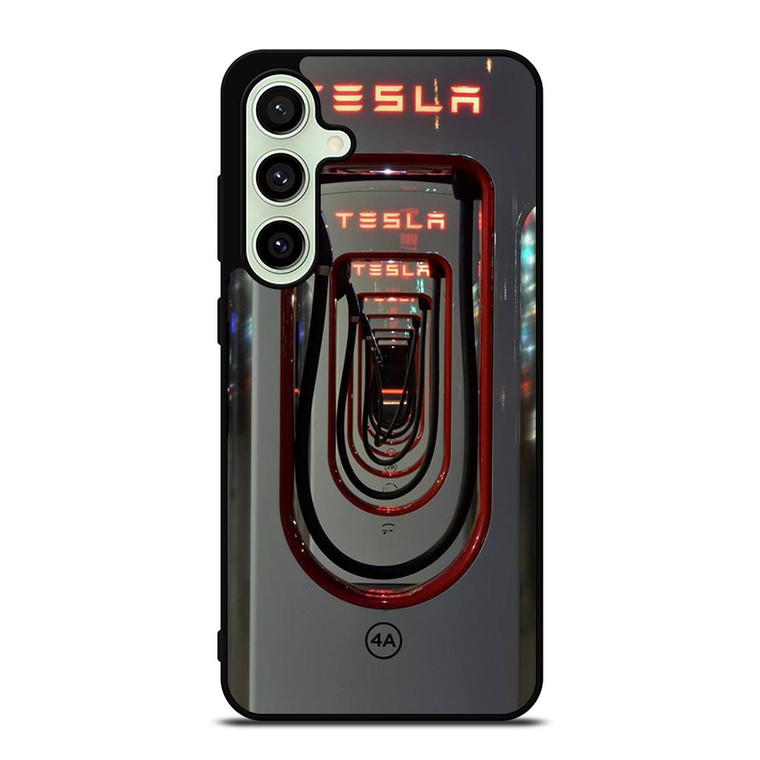 TESLA STATION CHARGE Samsung Galaxy S24 FE Case