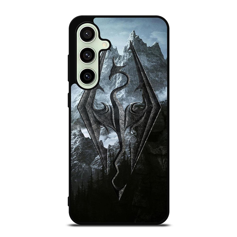 THE ELDER SCROLLS V SKYRIM LOGO Samsung Galaxy S24 FE Case