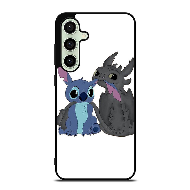 TOOTHLESS AND STITCH Samsung Galaxy S24 FE Case