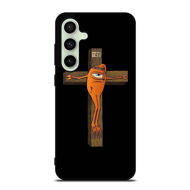 TOY MACHINE SKATEBOARD CROSS LOGO Samsung Galaxy S24 FE Case
