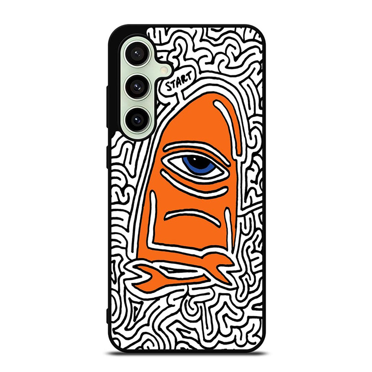 TOY MACHINE SKATEBOARD DOODLE Samsung Galaxy S24 FE Case