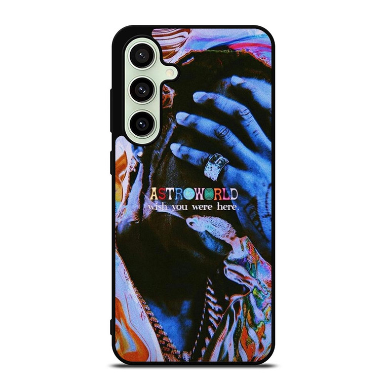 TRAVIS SCOTT ASTROWORLD ART Samsung Galaxy S24 FE Case