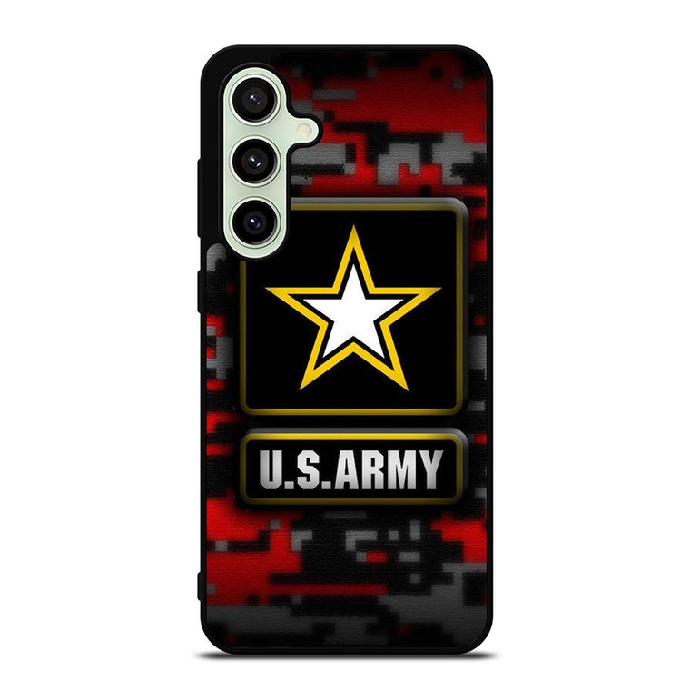 US ARMY CAMO LOGO Samsung Galaxy S24 FE Case