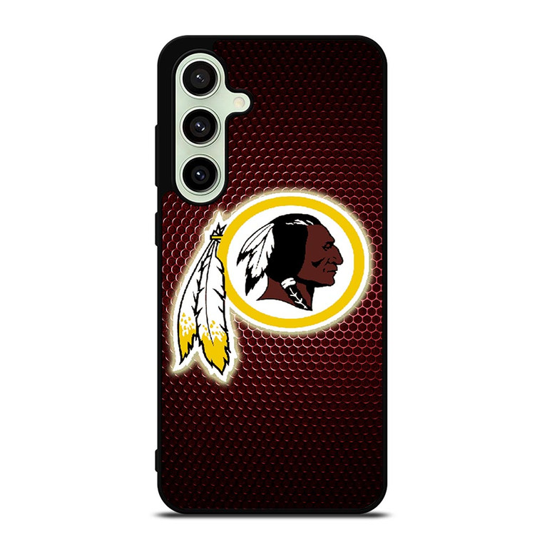WAHINGTON REDSKINS METAL LOGO Samsung Galaxy S24 FE Case