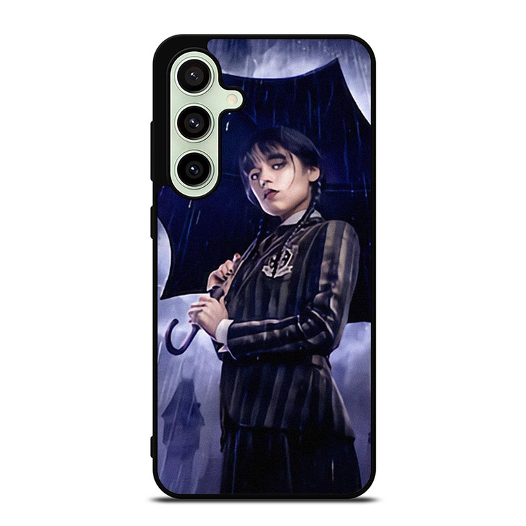 WEDNESDAY ADDAMS JENNA ORTEGA MOVIES Samsung Galaxy S24 FE Case