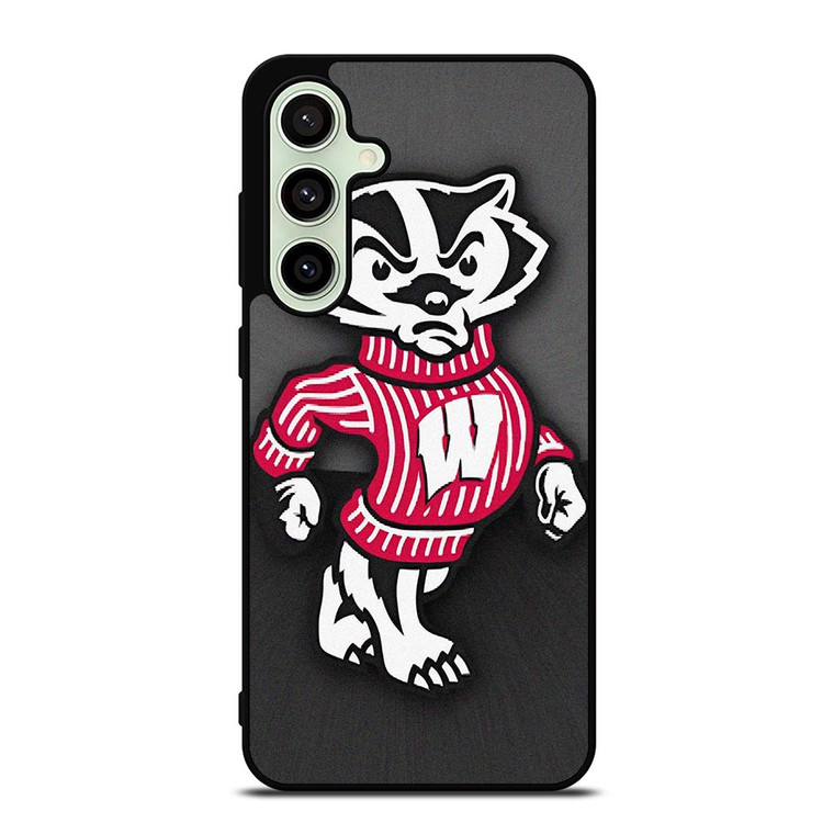 WISCONSIN BADGERS FOOTBALL MASCOT Samsung Galaxy S24 FE Case WISCONSIN BADGERS FOOTBALL MASCOT Samsung Galaxy S24 FE Case