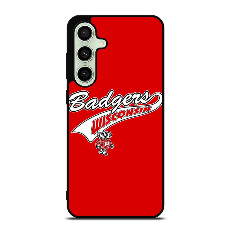 WISCONSIN BADGERS FOOTBALL SYMBOL Samsung Galaxy S24 FE Case