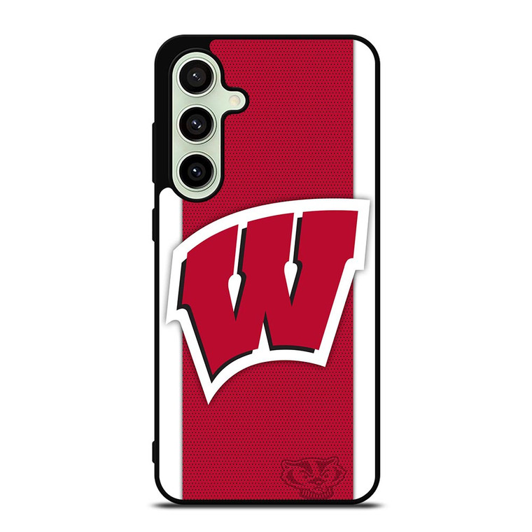 WISCONSIN BADGERS LOGO Samsung Galaxy S24 FE Case