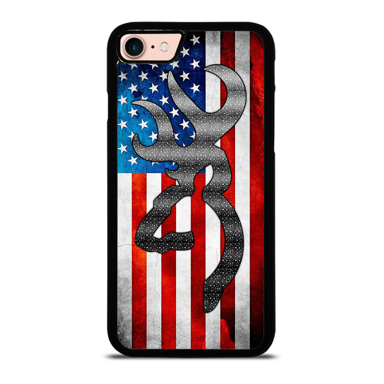 BROWNING CAMO AMERICAN FLAG iPhone 8 Case BROWNING CAMO AMERICAN FLAG iPhone 8 Case