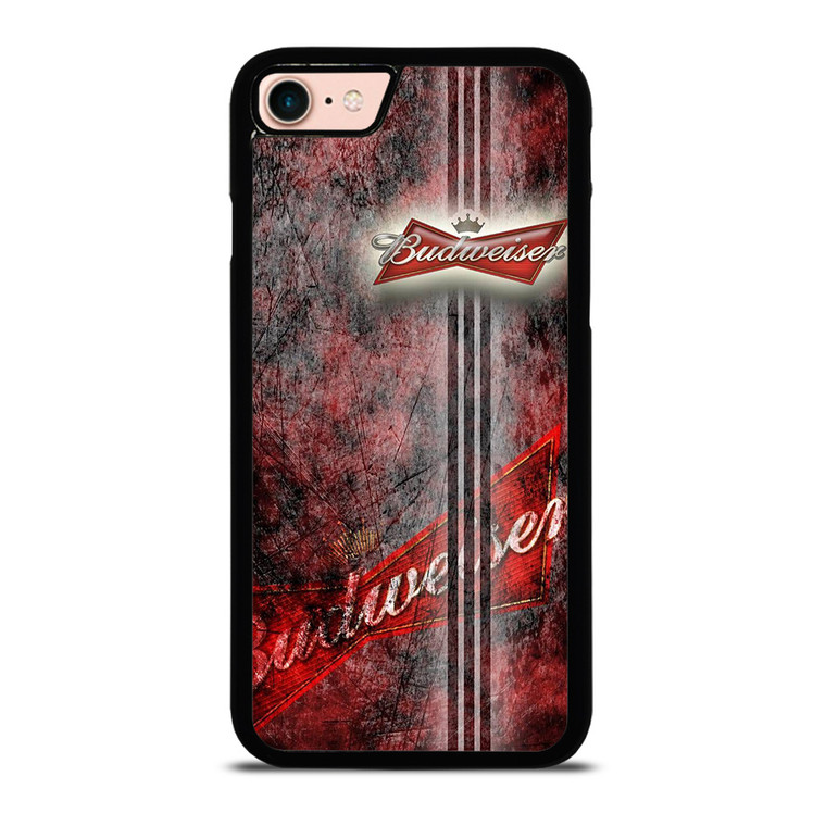 BUDWEISER BEER LOGO GRUNGE iPhone 8 Case