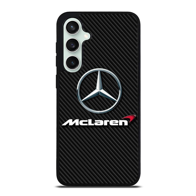 MERCEDES MCLAREN CARBON LOGO Samsung Galaxy S23 FE Case MERCEDES MCLAREN CARBON LOGO Samsung Galaxy S23 FE Case