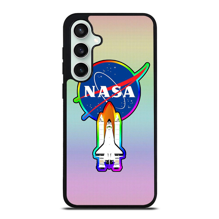 NASA COLOR FULL LOGO Samsung Galaxy S23 FE Case NASA COLOR FULL LOGO Samsung Galaxy S23 FE Case
