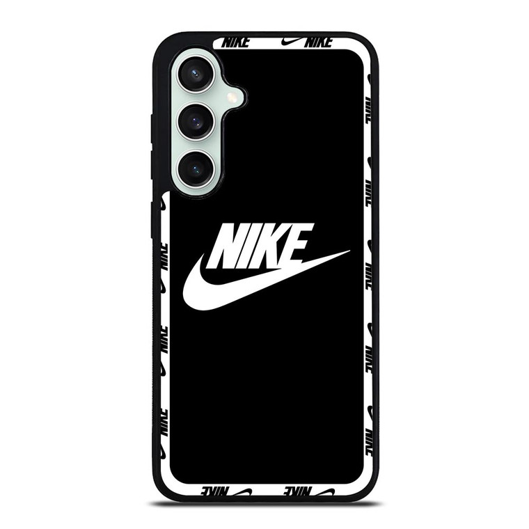 NIKE SWOOSH ROUND BLACK Samsung Galaxy S23 FE Case