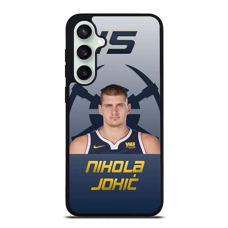 NIKOLA JOKIC DENVER NUGGETS SYMBOL Samsung Galaxy S23 FE Case NIKOLA JOKIC DENVER NUGGETS SYMBOL Samsung Galaxy S23 FE Case