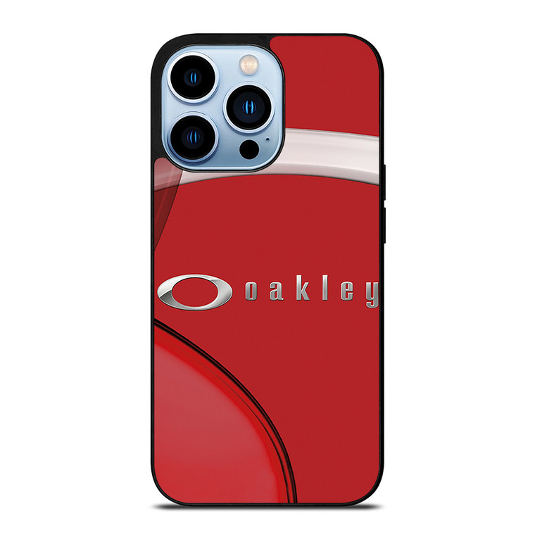 OAKLEY RED LOGO EMBLEM iPhone 13 Pro Max Case