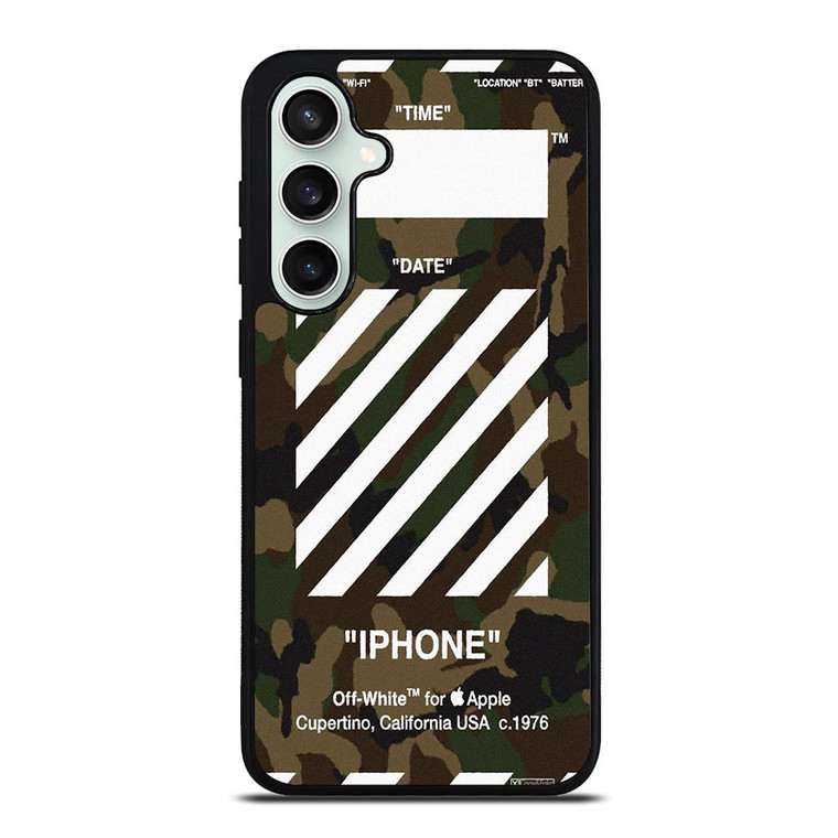 OFF WHITE CAMO ARMY Samsung Galaxy S23 FE Case