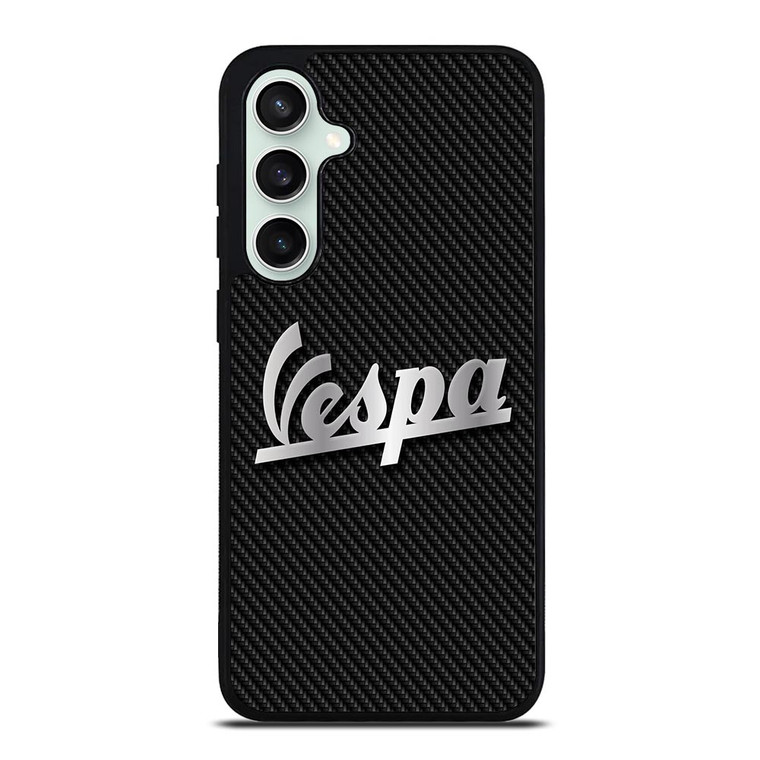 PIAGGIO VESPA METAL CARBON LOGO Samsung Galaxy S23 FE Case PIAGGIO VESPA METAL CARBON LOGO Samsung Galaxy S23 FE Case